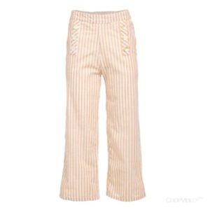 Derek Heart Peach High-Waist Crop Pants
